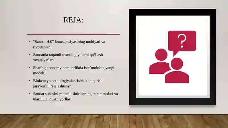 Sanoatda raqamli texnologiyalardan samaralifoydalanish. “Sanoat-4.0” konsepsiyasi 2