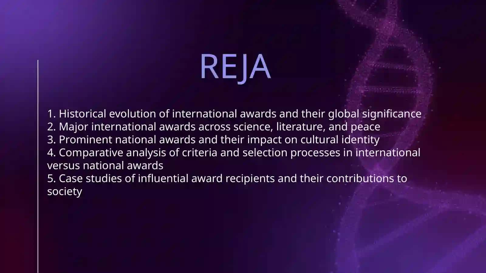 INTERNATIONAL AND NATIONAL AWARDS 2