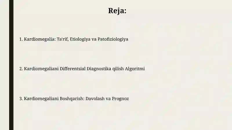 Kardiomegalia: Ta'rif, Etiologiya va Patofiziologiya 2