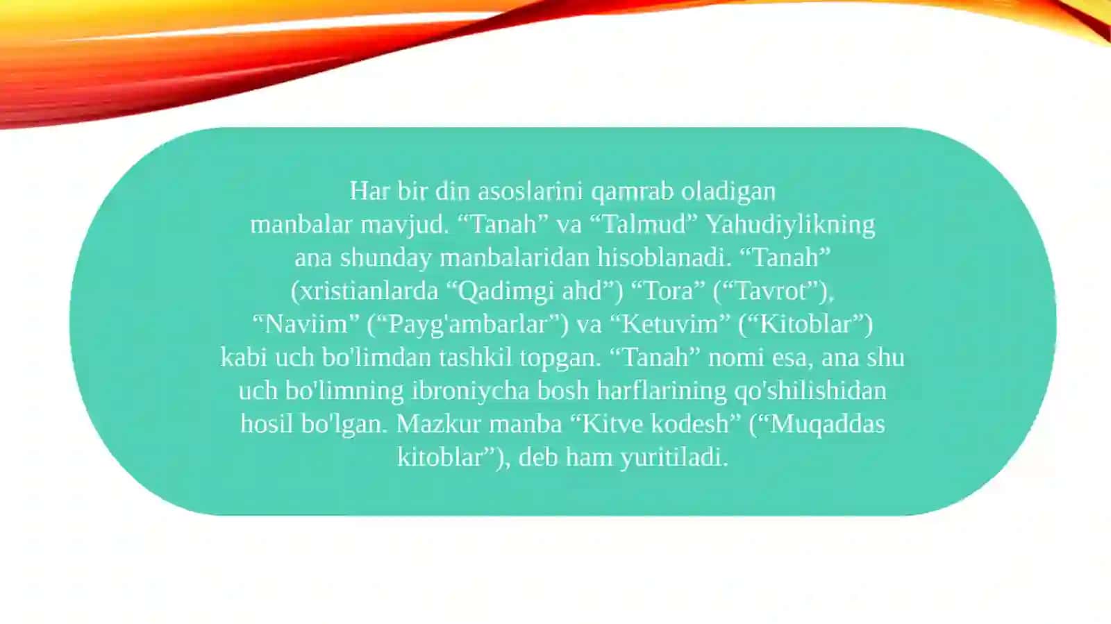 Yahudiylikning kitobi Talmud haqida 2