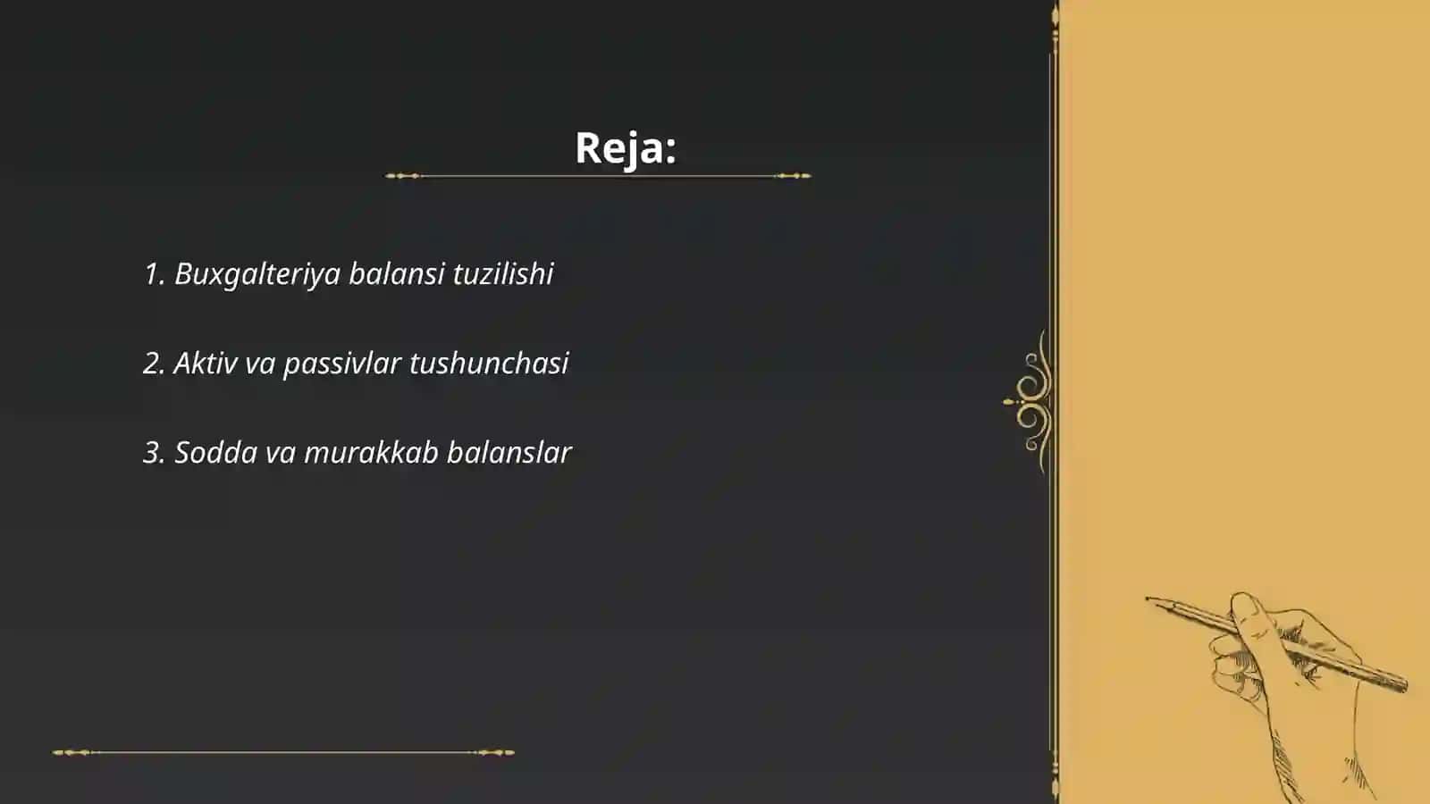 Buxgalterya balansi va schotlarning ozaro bogliqligi 2