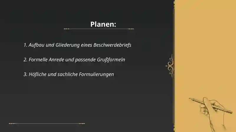 Beschwerde Brief 2