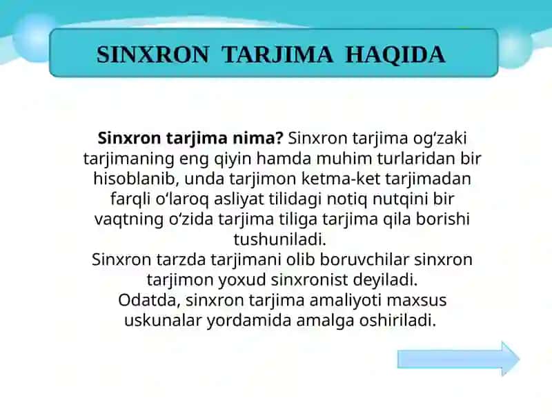 Tarjimaning stilistik muammolari 2