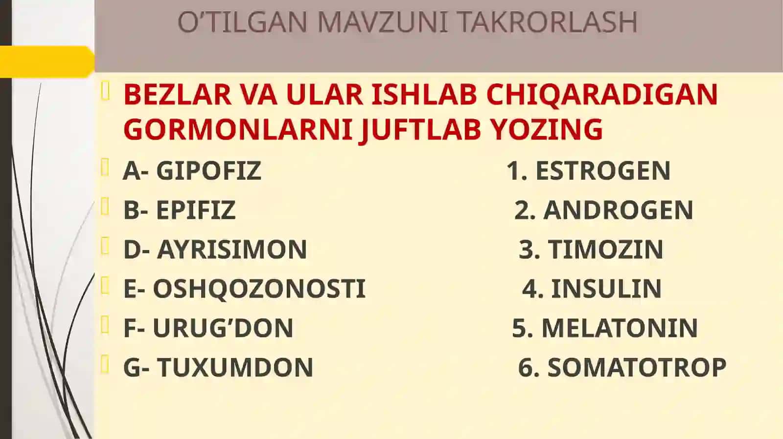 TAYANCH HARAKATLANISH SISTEMASINING TUZILISHI, FUNKSIYASI VA AHAMIYATI 2