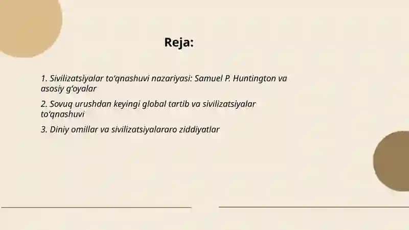 Sivilizatsiyalar toʻqnashuvi 2