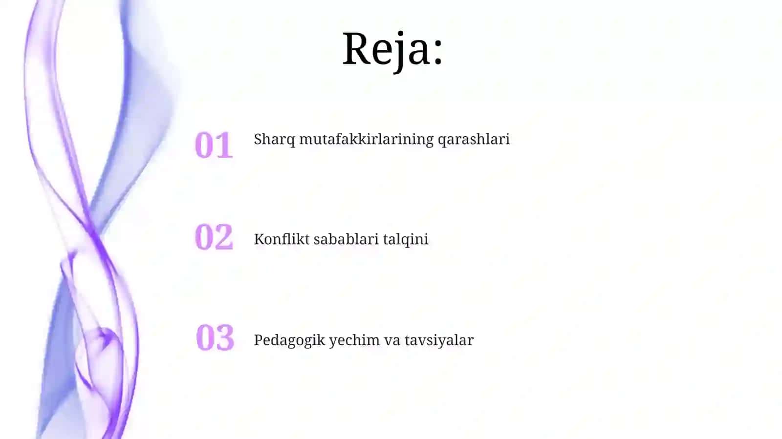 Sharq mutafakkirlarining konfliktlarni yuzaga kelish sabablari va ularni bartaraf etish haqidagi pedagogik g‘oyalari 2