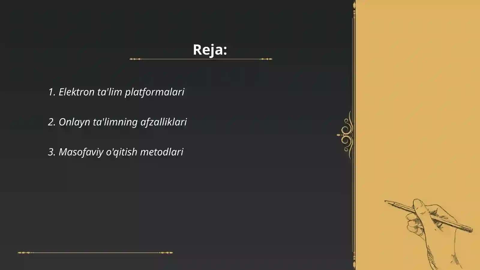 Texnologiya ta'limining shakl va metodlari 2