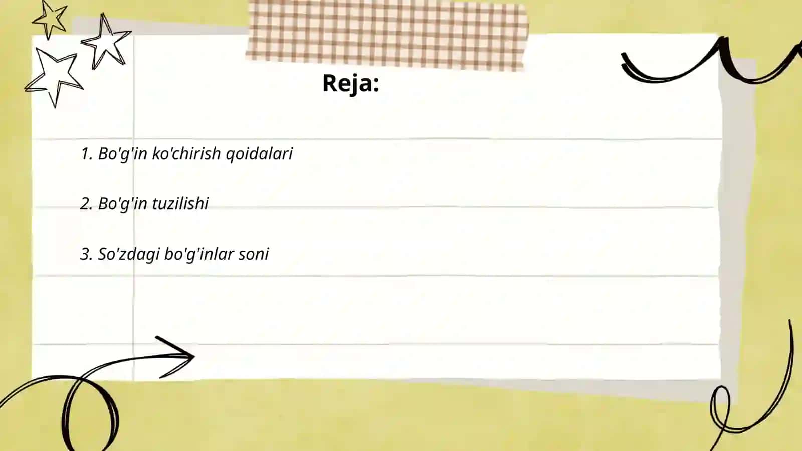 Bo'g'in ko'chirish 2