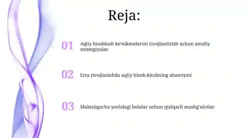 Aqliy hisob-kitob va mental arifmetika 2