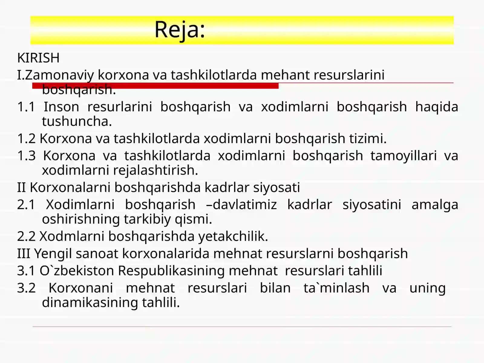 Tashkilotda xodimlar mehnatini rag'batlantirish tizimi 2