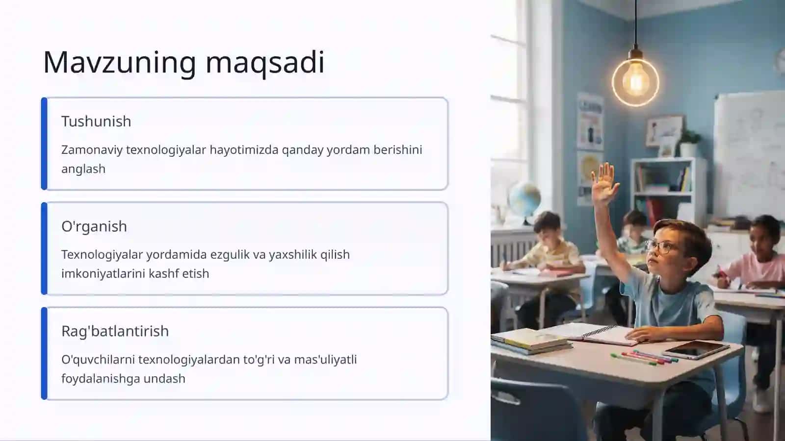 Zamonaviy texnologiyalar ezgulik xizmatida 2