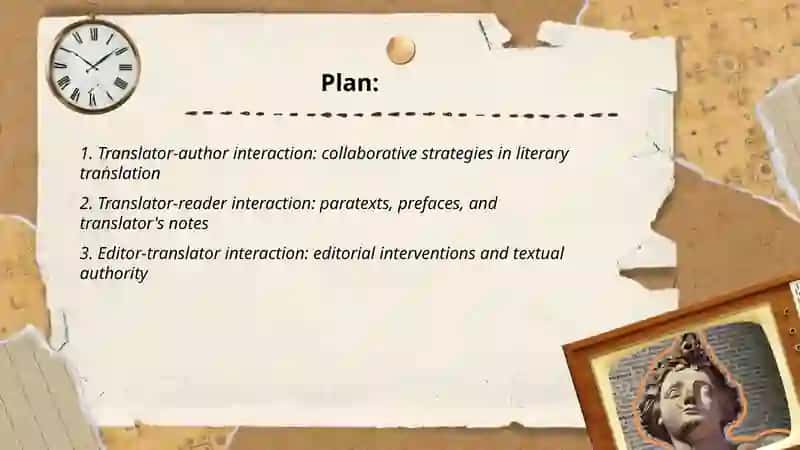 Interaction to Literary Translation 2