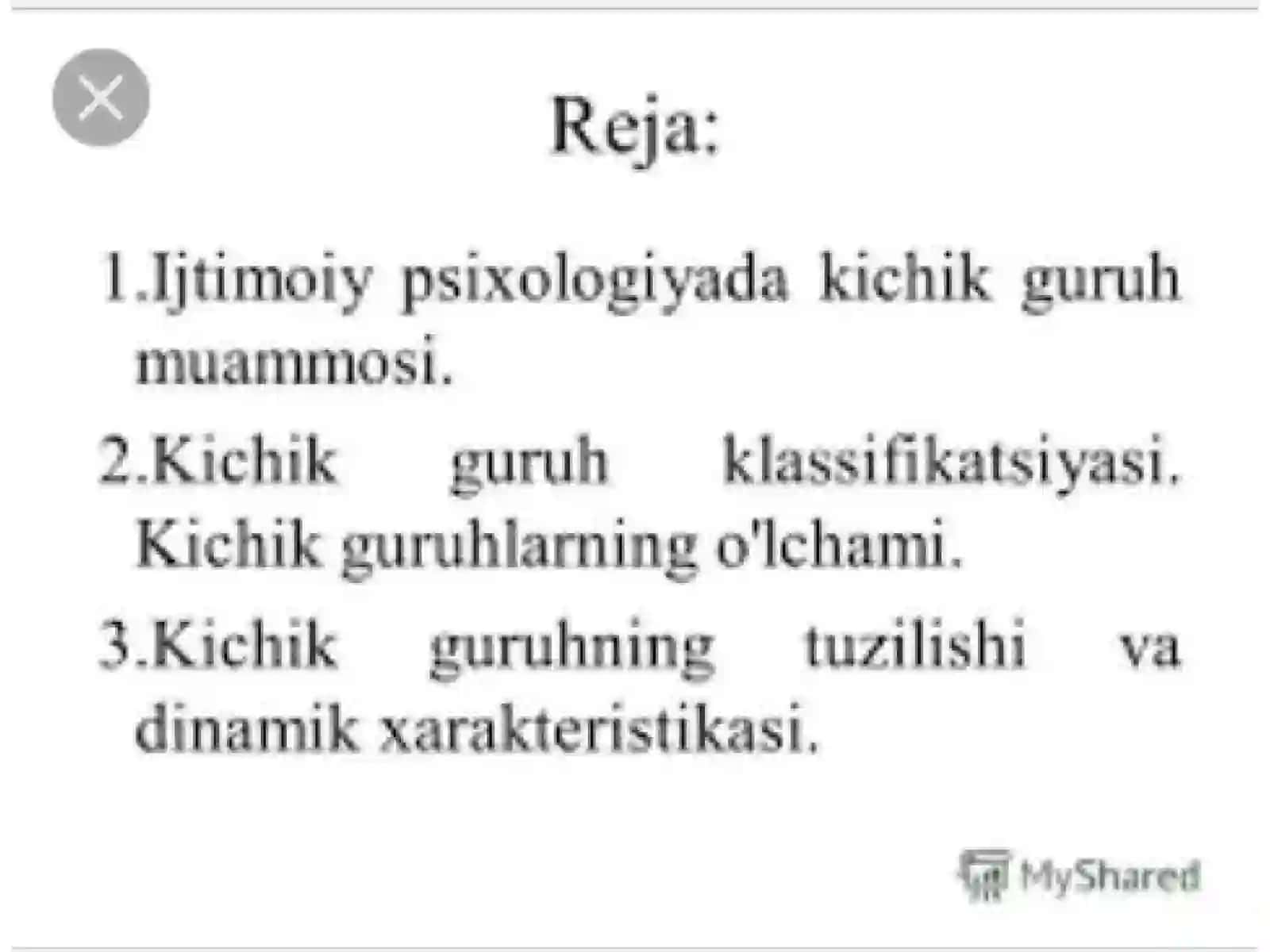 Guruhlar muammosi 2