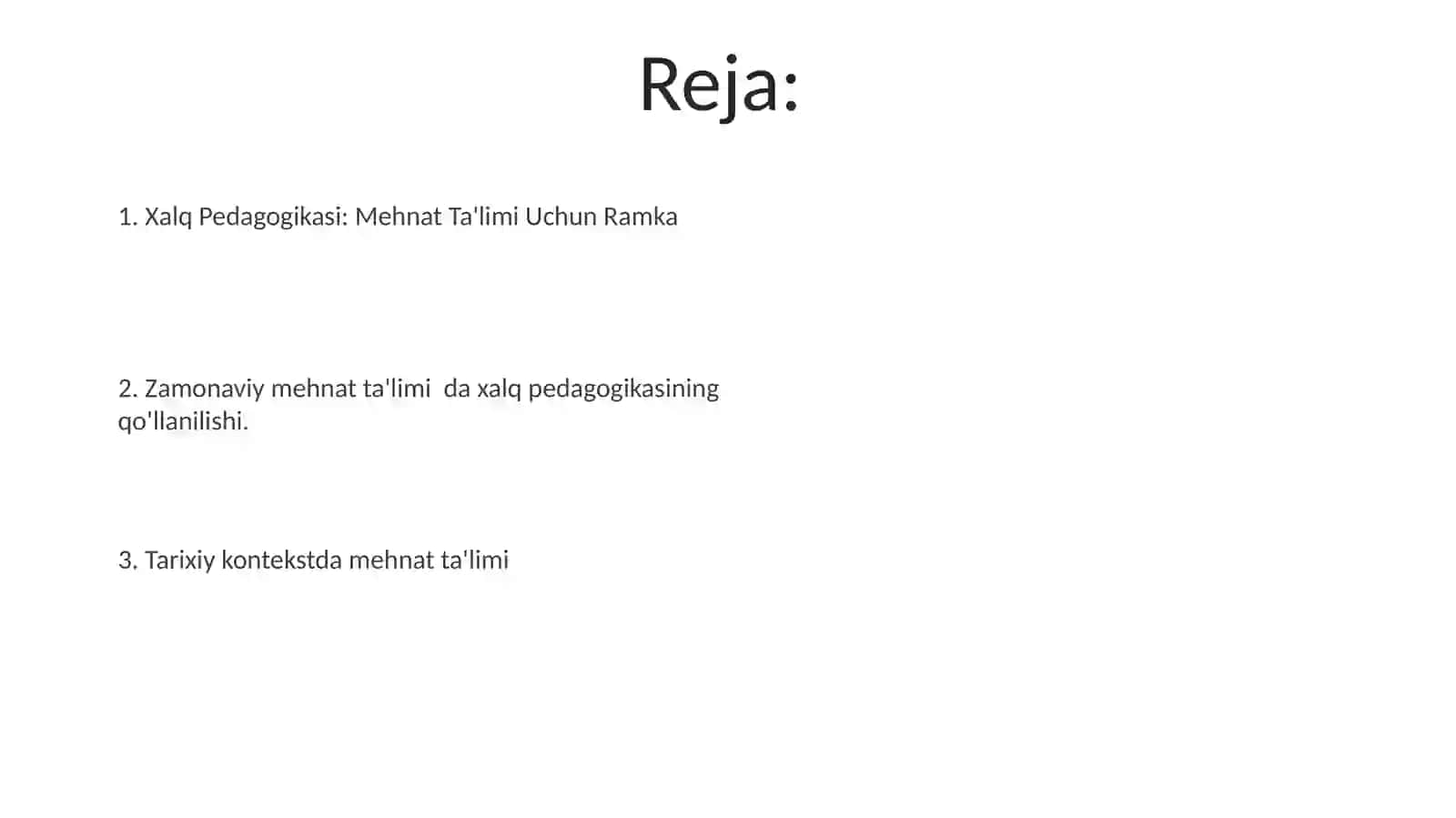 Xalq pedagogikasida mehnat tarbiyasi 2