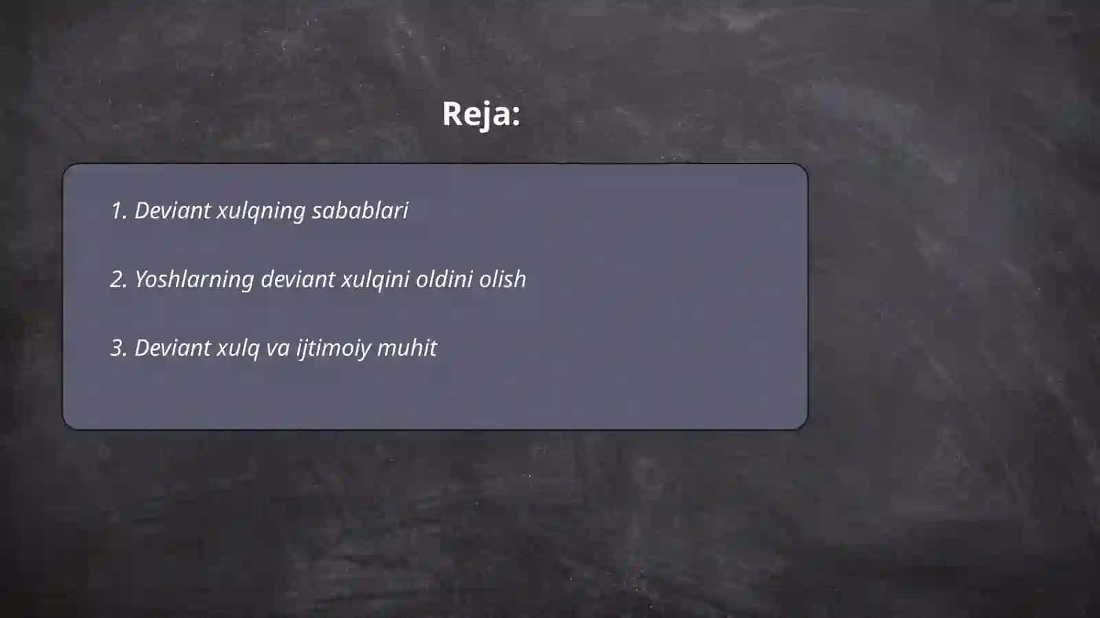 Deviant xulq ijtimoiy pedagogik muammo sifatida 2