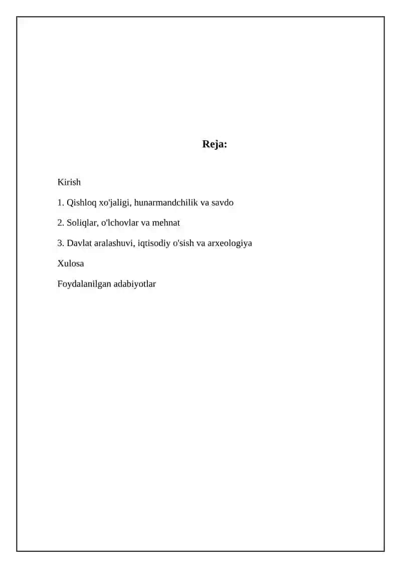 Qadimgi Misrdagi iqtisodiy munosabatlar 2