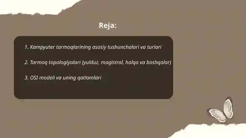 Kompyuter tarmoqlari 2