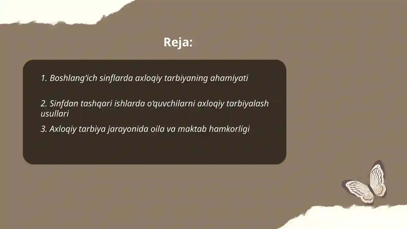 Boshlang‘ich sinflarda sinfdan tashqari ishlar axloqiy tarbiya boshlang‘ich sinflarda integratsiyalashgan taʼlimdan foydalanishning metodik xususiyatlari 2