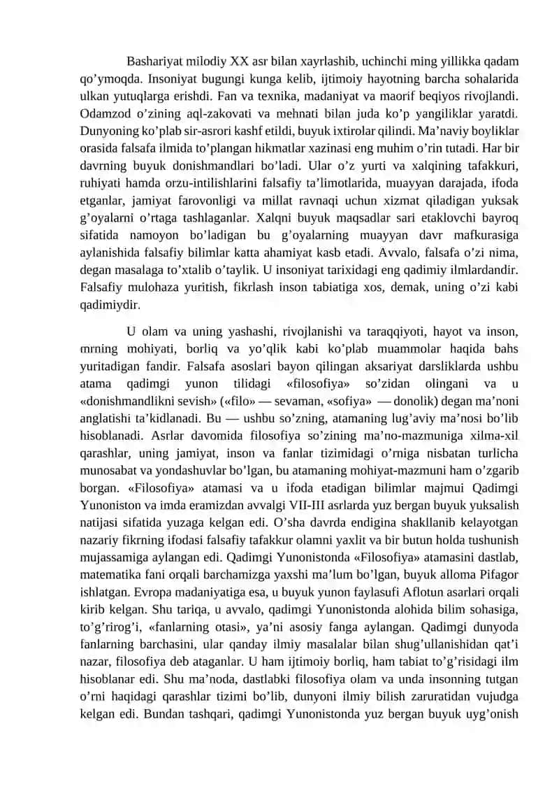 Falsafaning milliy va umuminsoniy tamoyillari 2