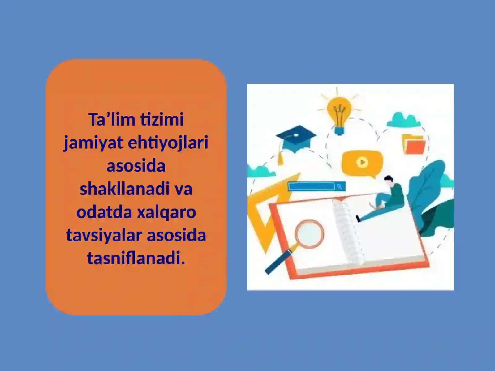 Ta'lim tizimi turlari va shakllari 2