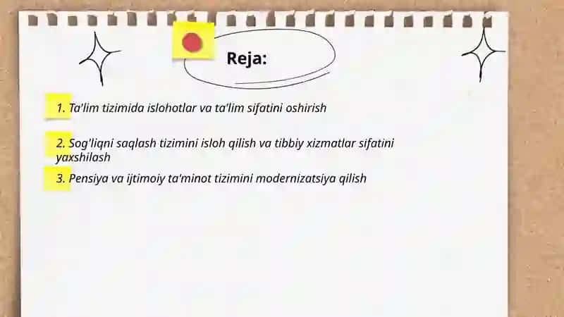 Ta'lim tizimida islohotlar va ta'lim sifatini oshirish 2