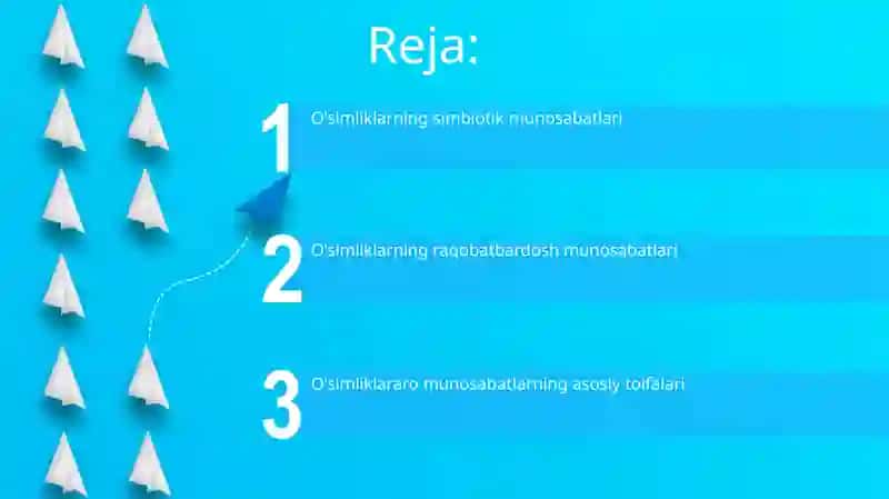 O'simliklarning o'zaro ta'siri 2