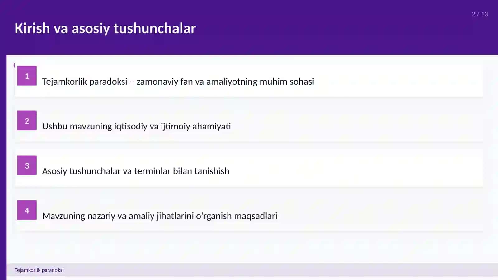 Tejamkorlik paradoksi 2