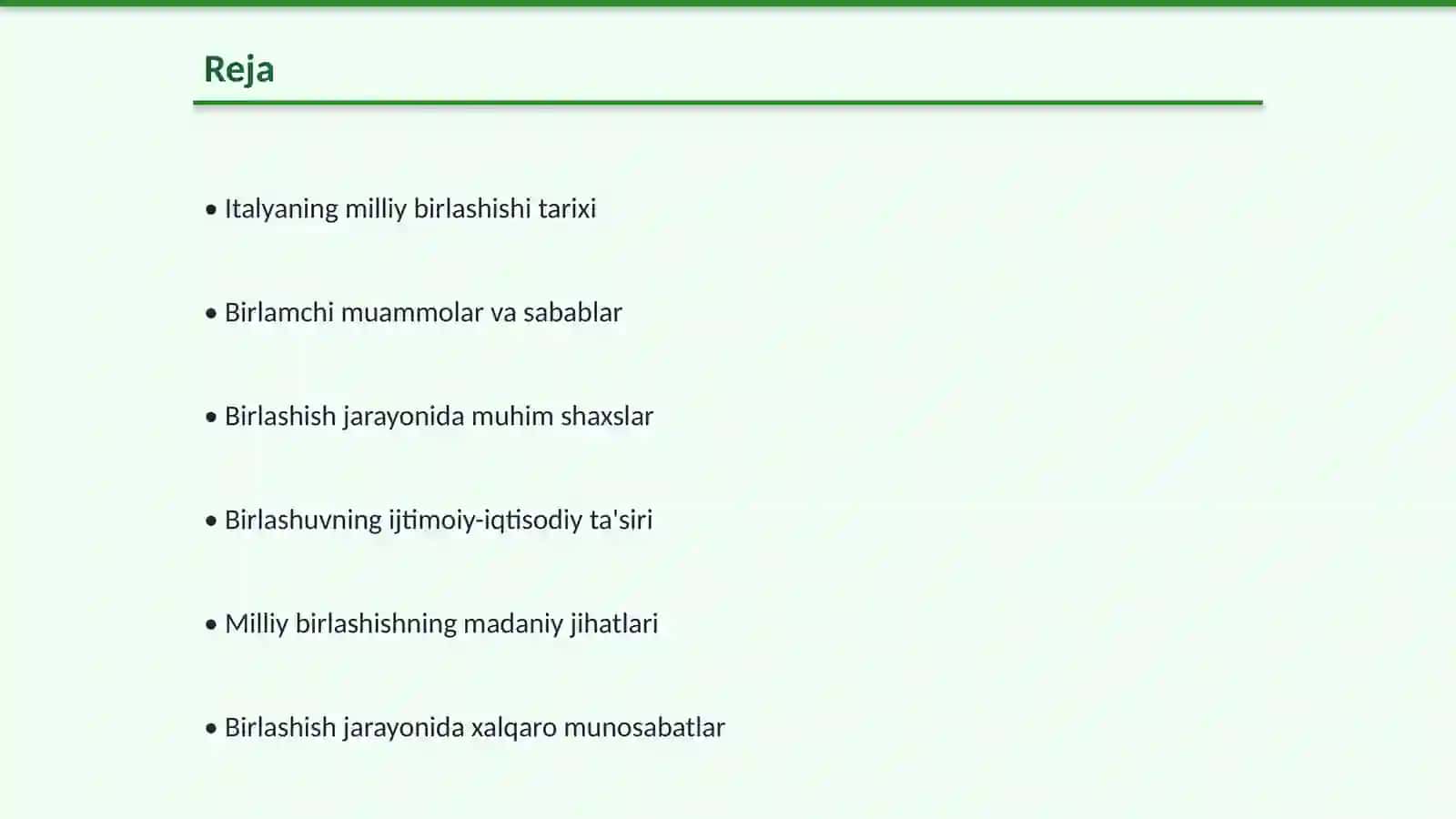 Italyaning milliy birlashishi 2
