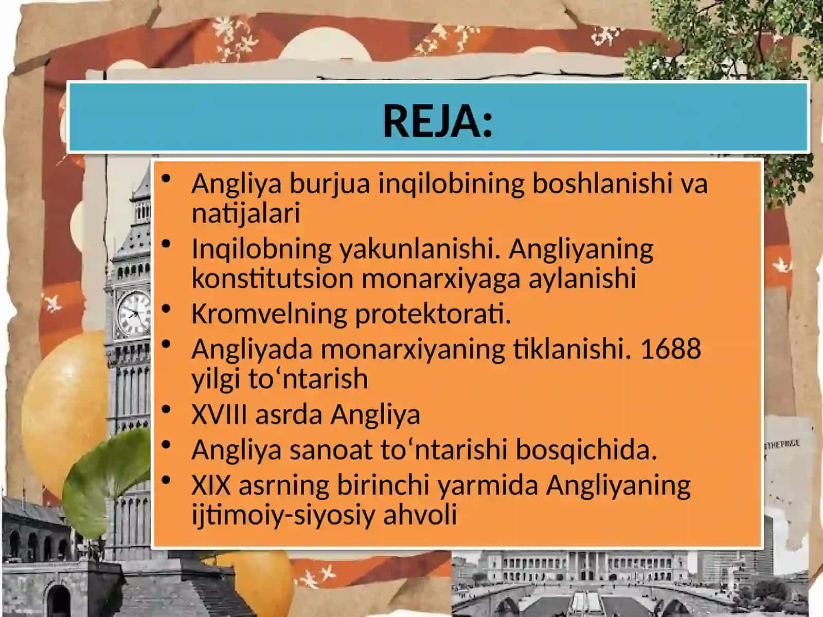 Angliya kapitalizmning g'alaba qilishi 2