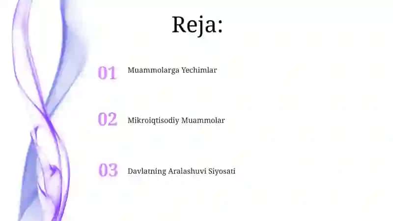 Muammolarga Yechimlar 2
