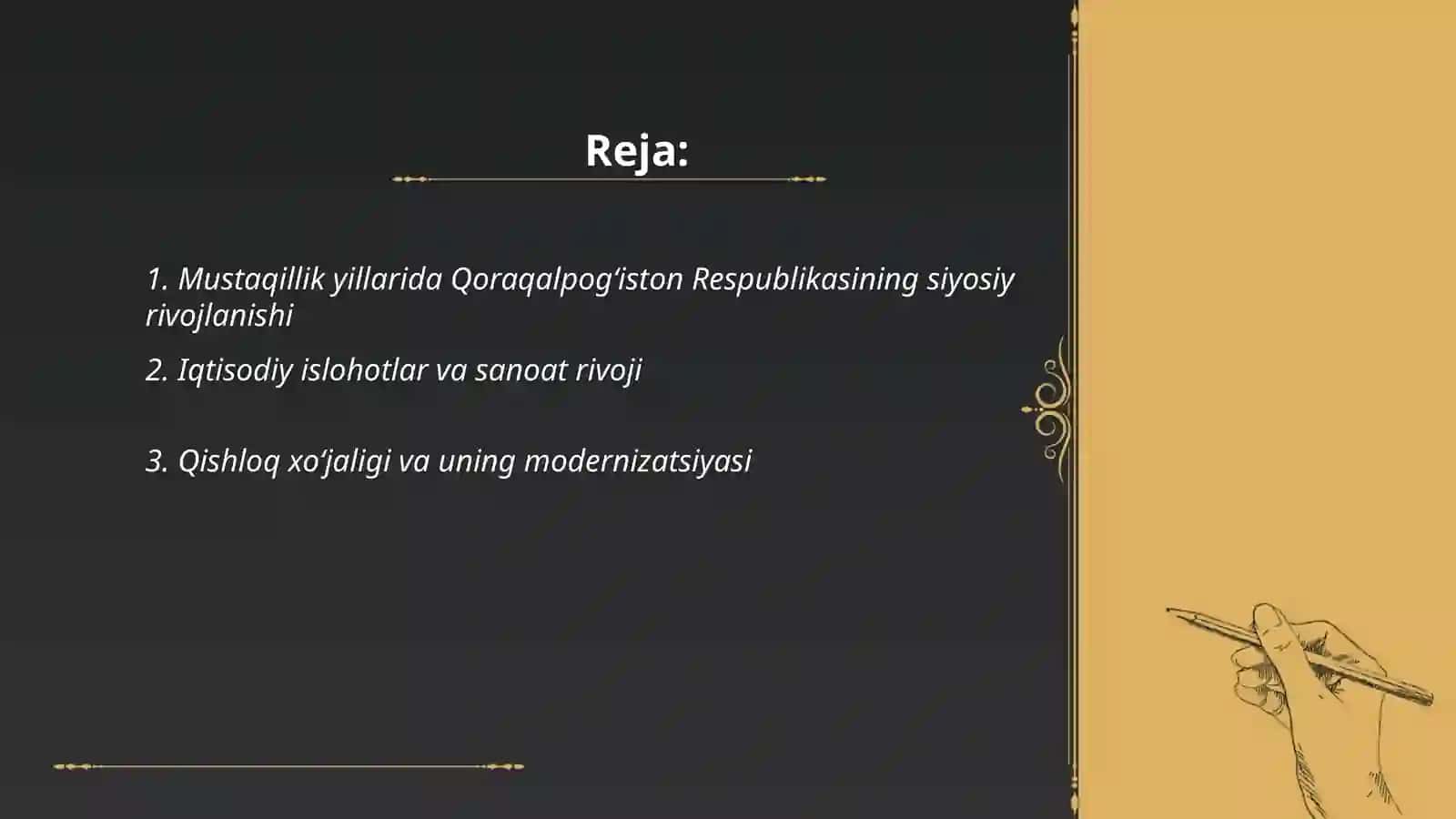 Mustaqillik yillarida Qoraqalpog‘iston Respublikasi 2