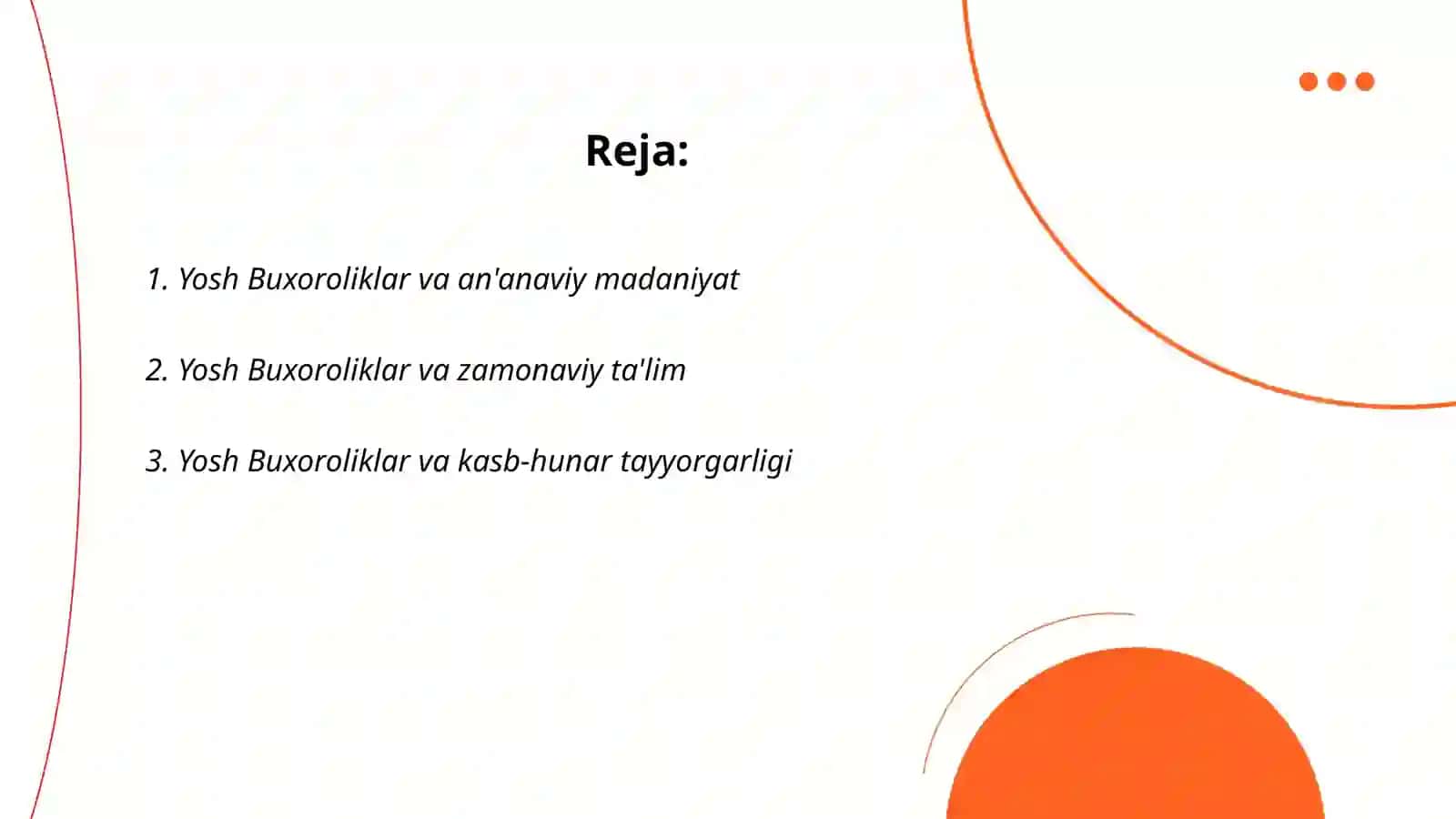 Yosh Buxoroliklar 2
