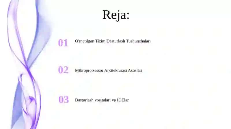 Mikroprotsessorlar uchun dasturlash muhitlari: Asosiy tushunchalar va vositalar 2