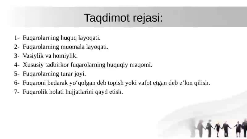 FUQAROLIK HUQUQININGSUBYEKTI SIFATIDA FUQAROLAR 2