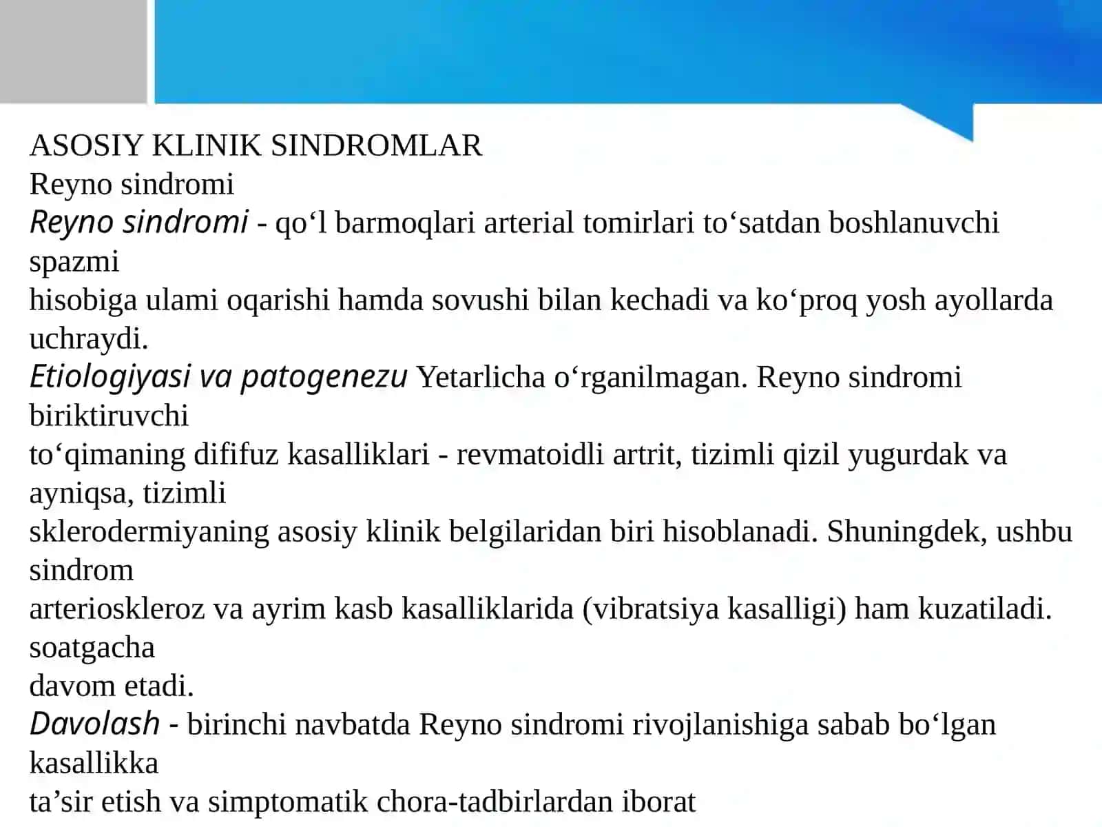 Suyak-mushak va biriktiruvchi to‘qima tizimi 2