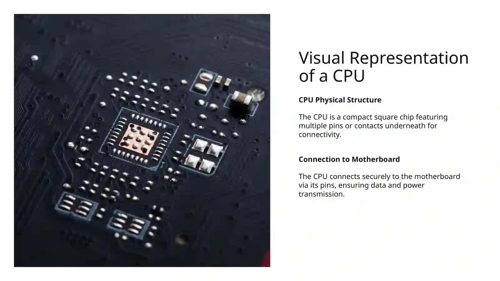 Visual Representation of a CPU 2