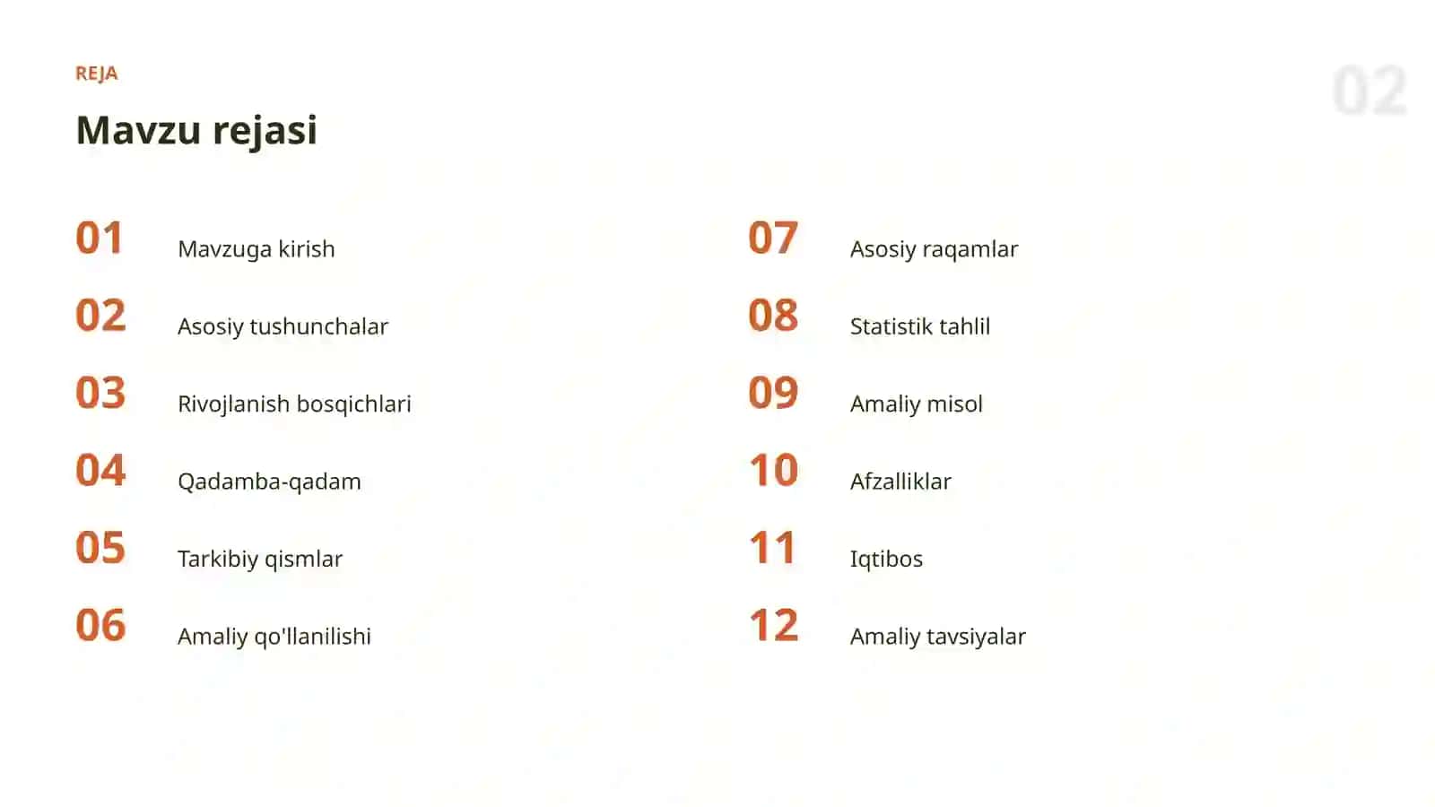 Kontekstni shakllantirish va bilim bazasi 2