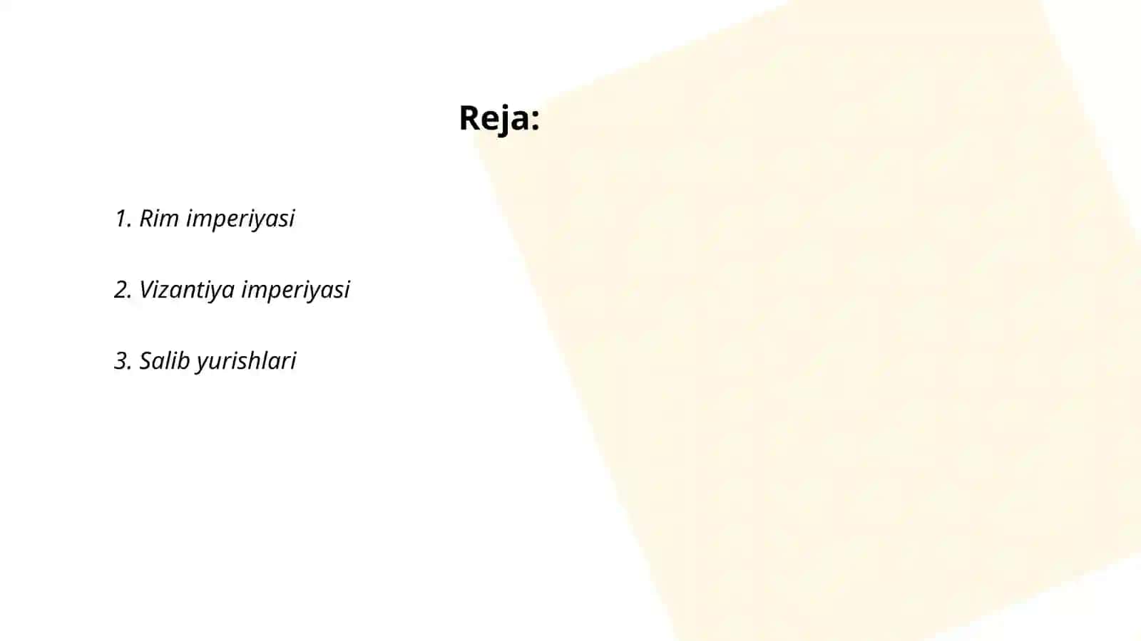 Qadimgi va oʻrta asrlarda Yevropa sivilizatsiyasi 2