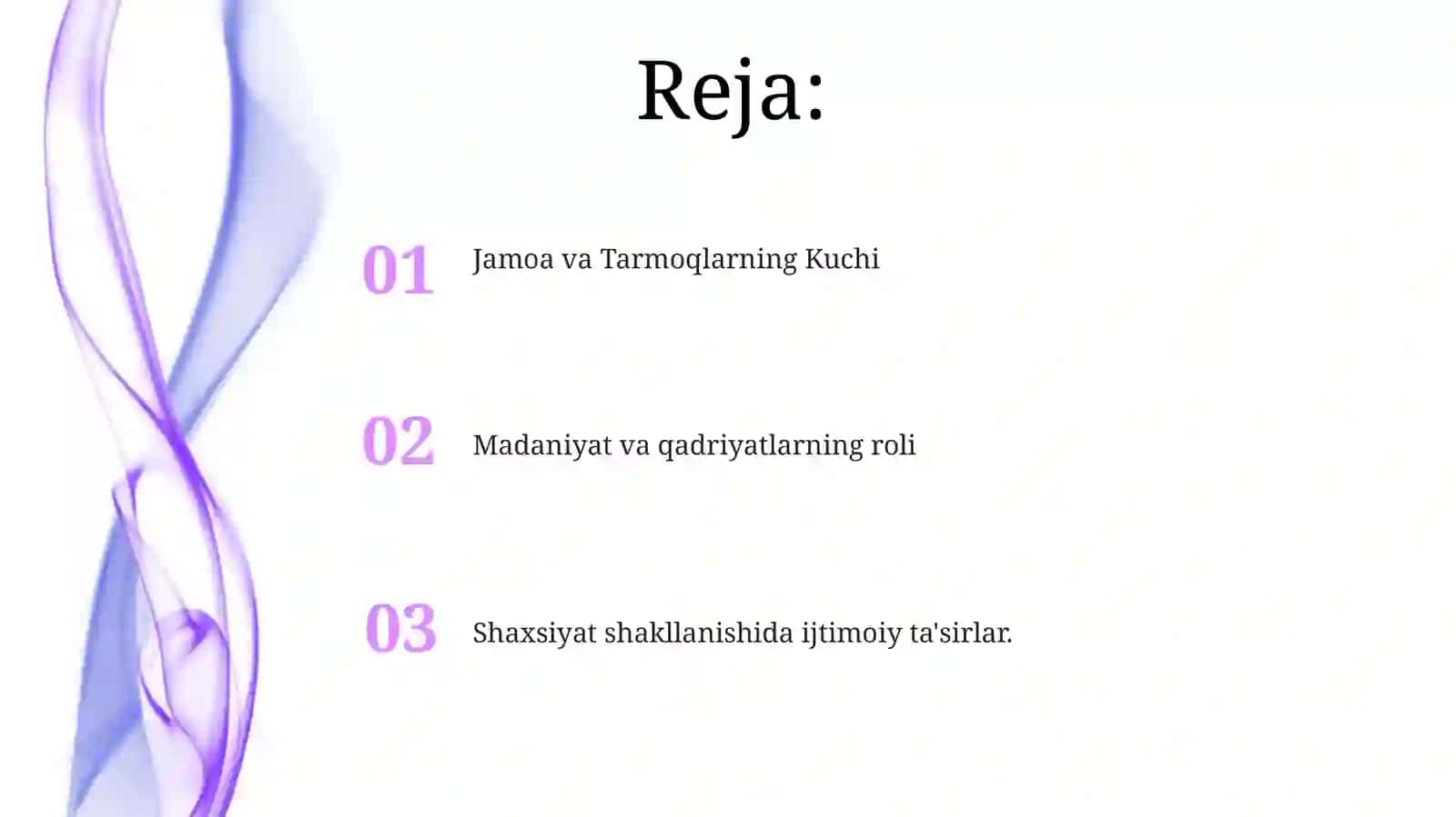 Shaxsiyat shakllanishida ijtimoiy ta'sirlar 2