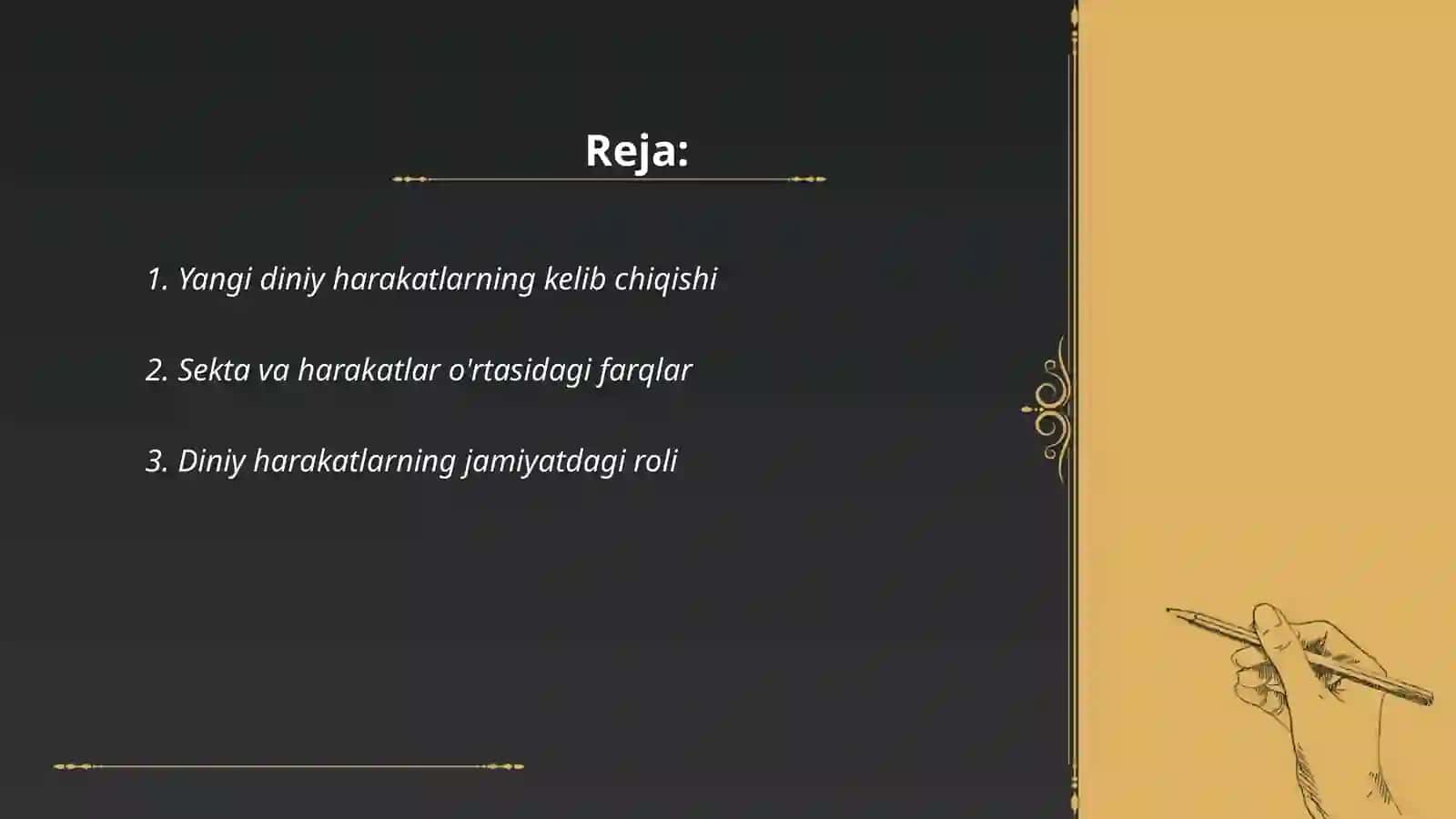 yangi diniy harakatlar va sektalar 2