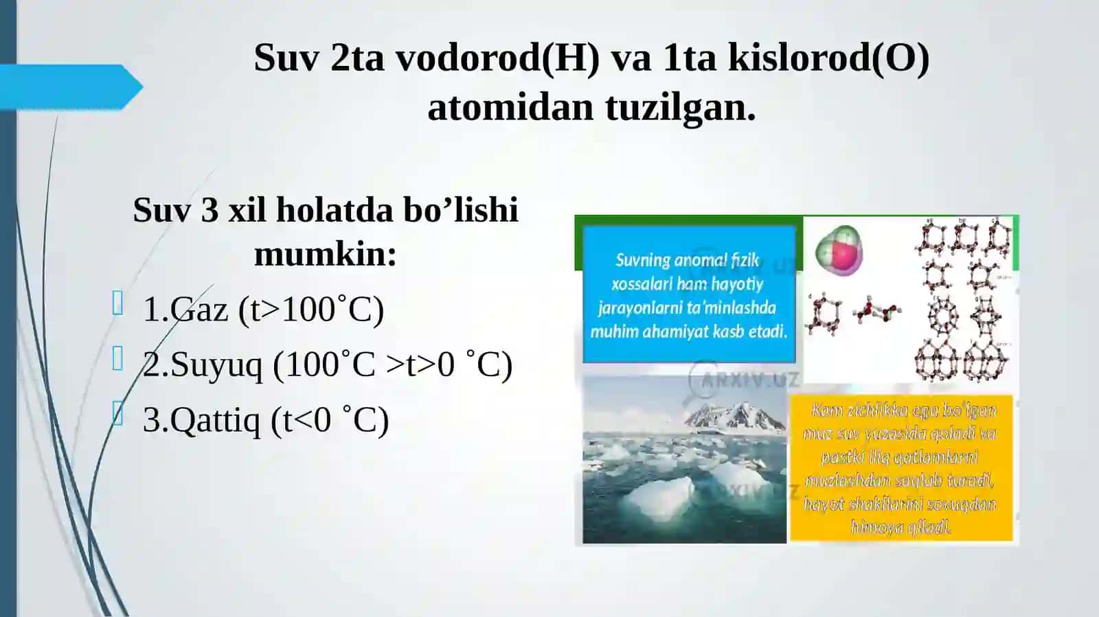 Suvni harakatga keltiruvchi mexanizm 2