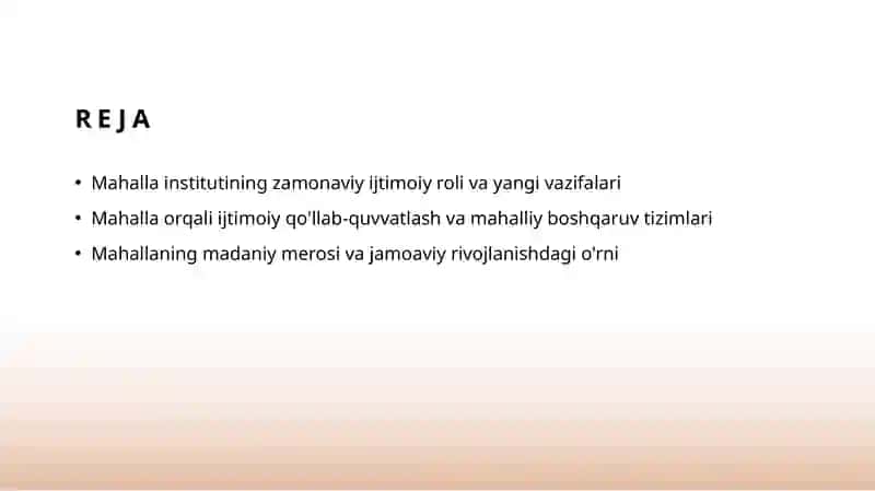 Mahalla institutining yangi bosqichdagi ijtimoiy vazifalari 2