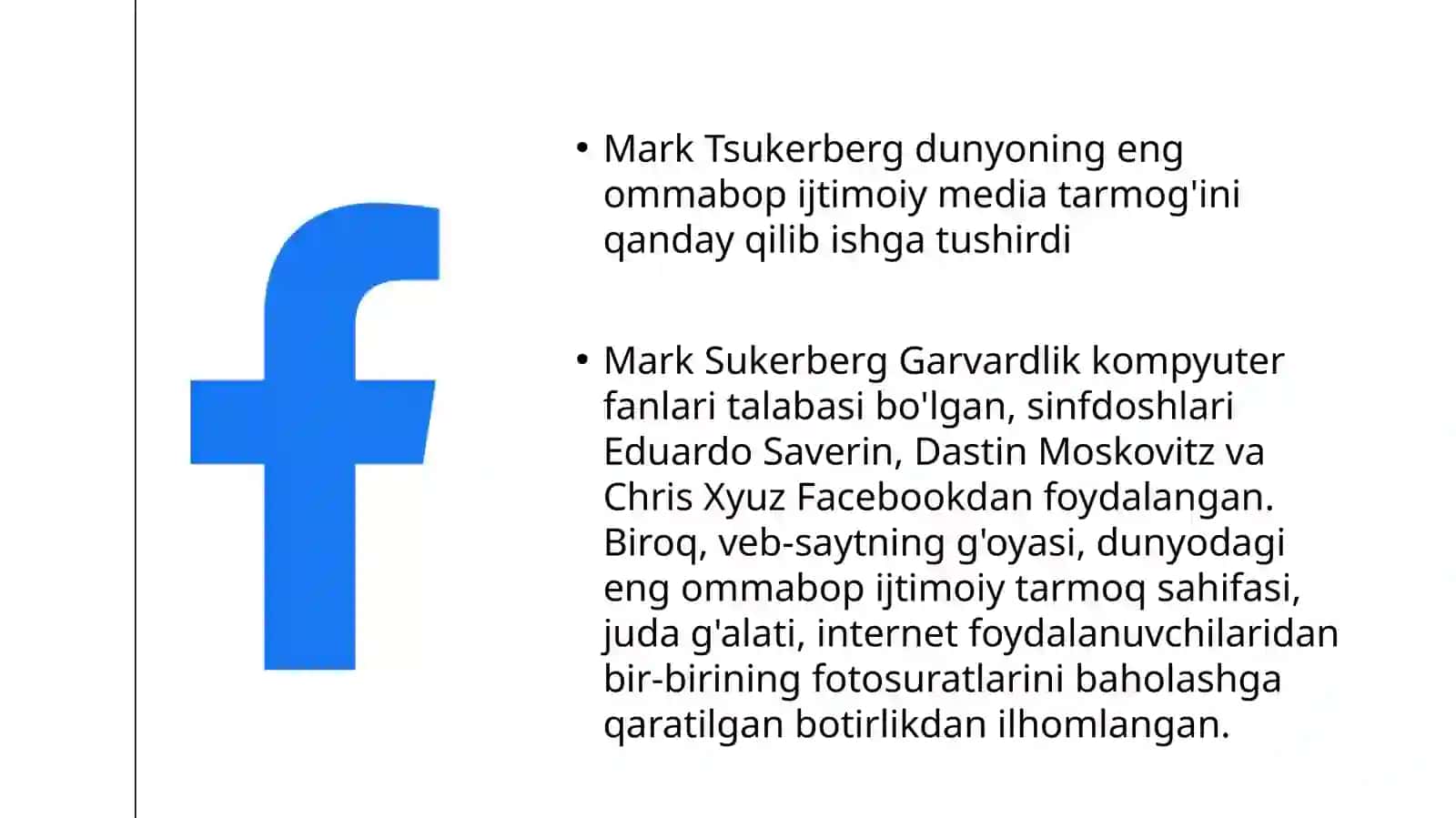 Facebook tarixi 2
