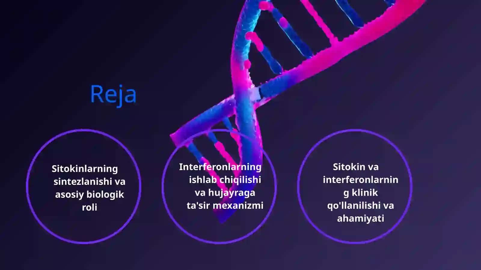 Sitokinlar, Interferon. Sintezlanishi va tasir mehanizimi 2