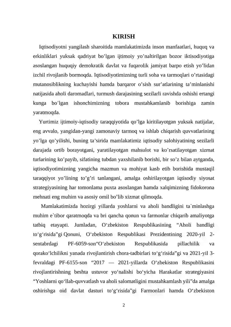 Bandlikka ko`maklashuvchi markazi malakaviy amaliyot hisoboti 2