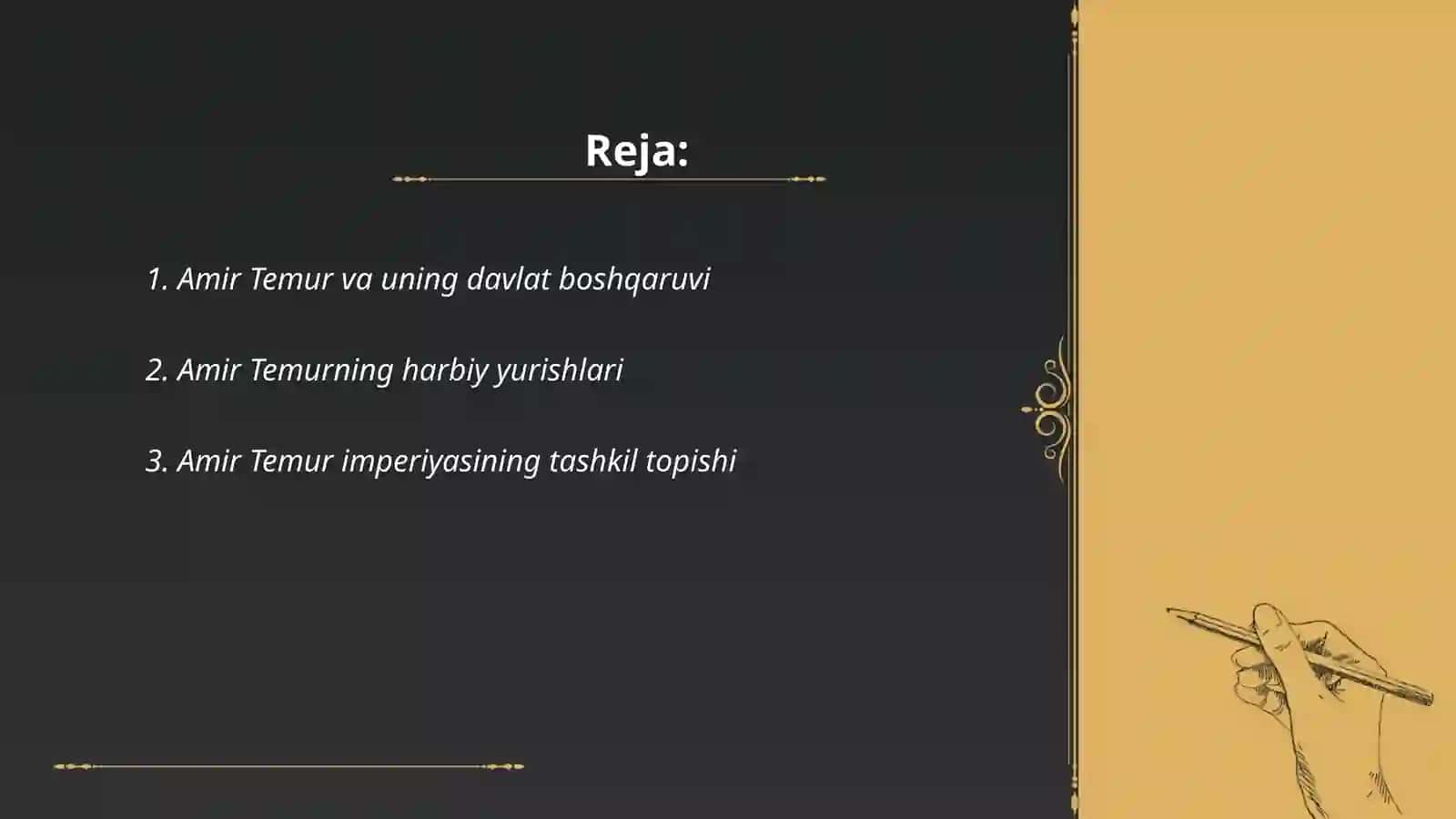 Amir Temur buyuk davlat arbobi 2