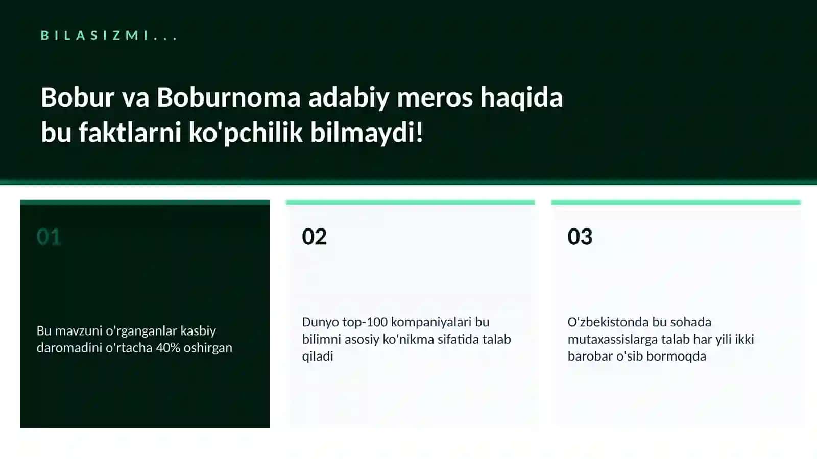 Bobur va Boburnoma adabiy meros 2