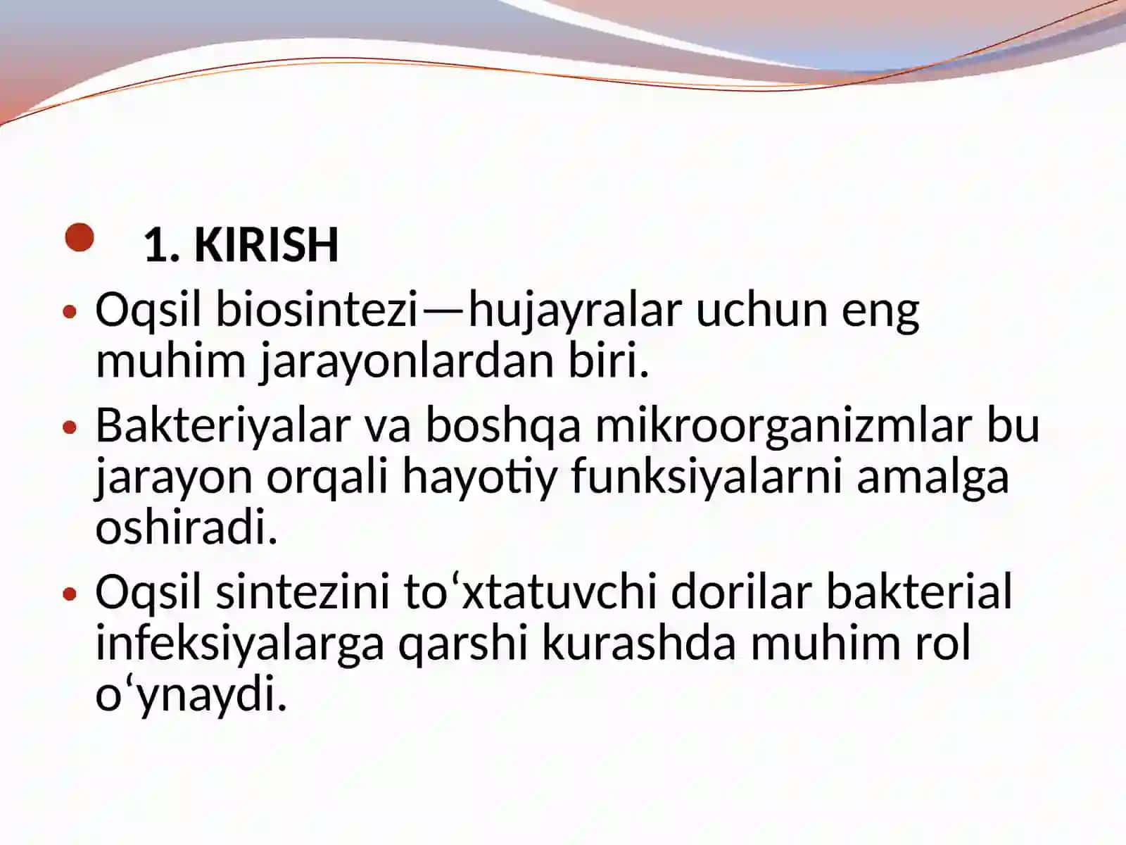 Oqsil biosintezi 2