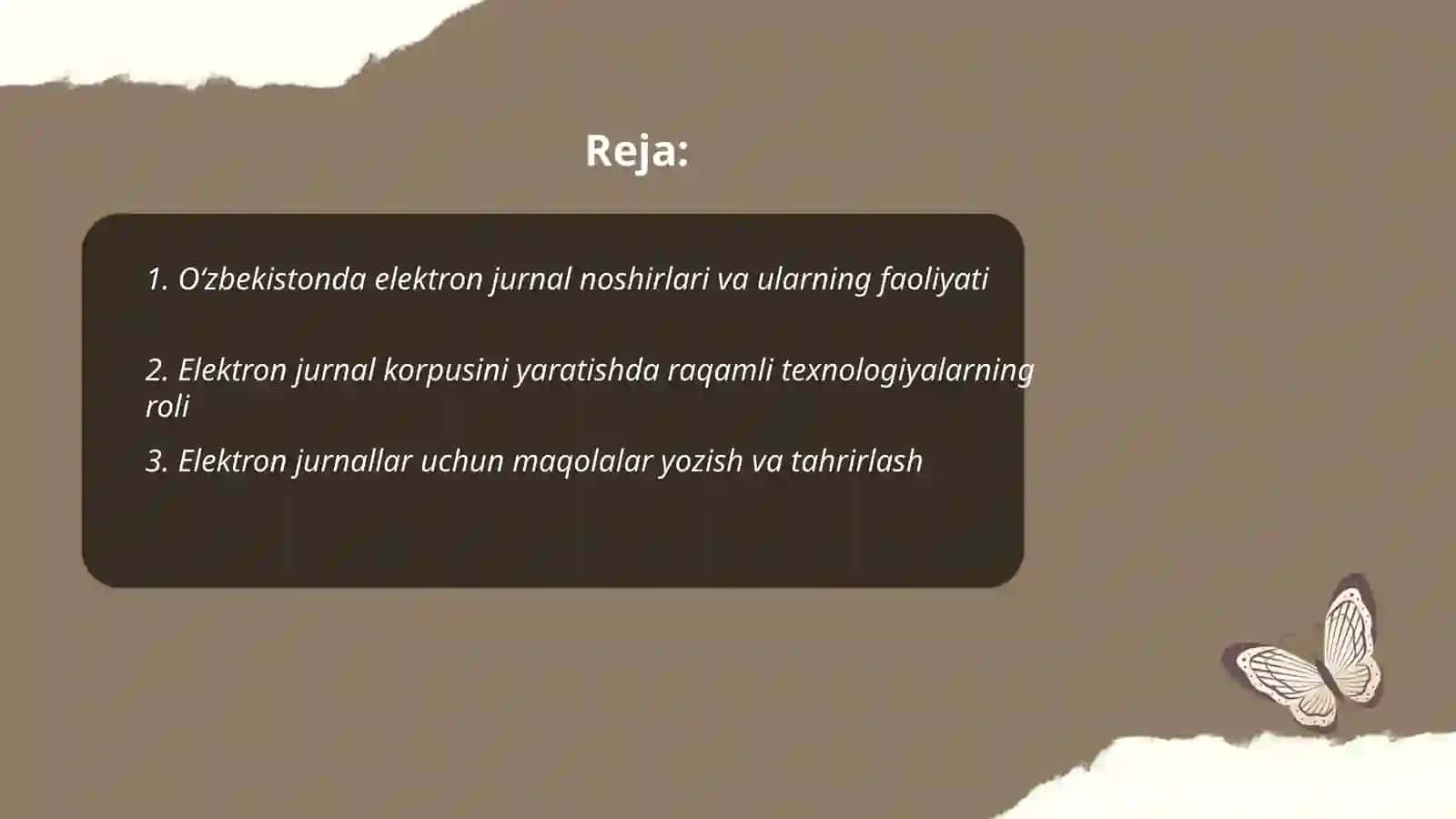 Turli sohaga tegishli jurnallarning elektron korpusini yaratish 2