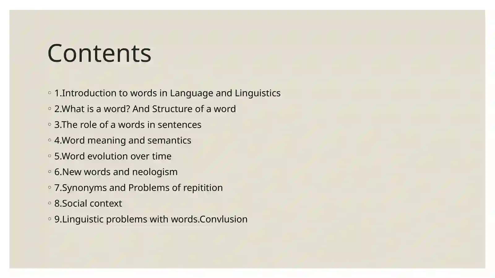 Problems of the word as the basic unit of the language and linguistics 2